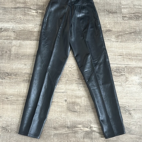 Vintage Leather Firenze Santa Barbara Pants - Picture 10 of 11